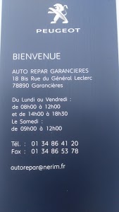 AUTO REPAR GARANCIERES - PEUGEOT