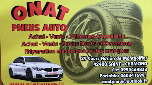 ONAT PNEUS AUTO Pneus neufs et occasion M