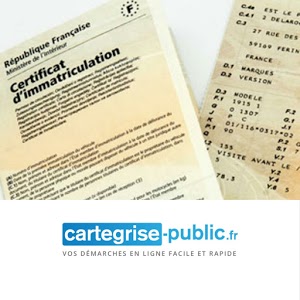 Carte grise en ligne - Cartegrise-public.fr